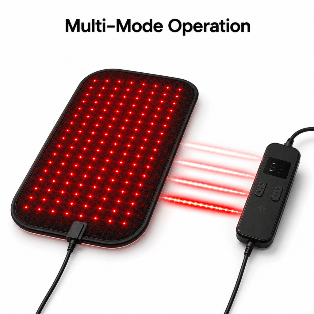 Allolo Red Light Therapy - Multi-Mode Operation